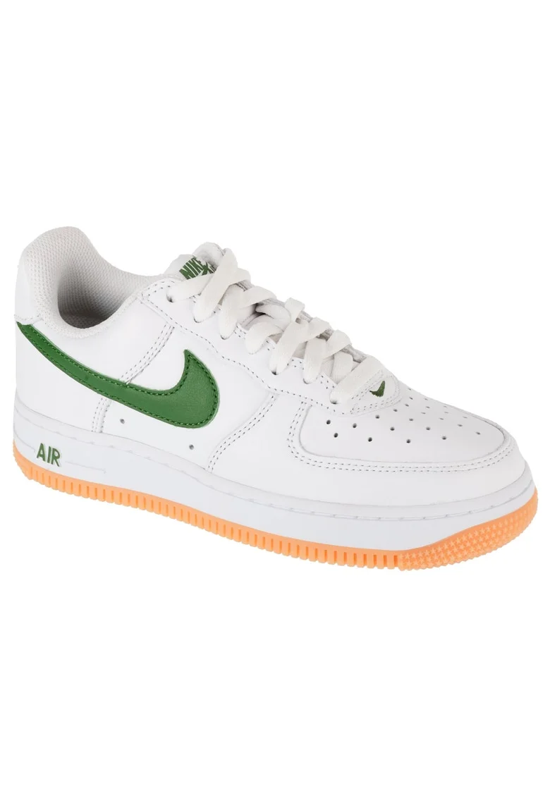 Pantofi sport barbati,  Air Force 1 Low Retro QS, piele naturala, alb, Alb