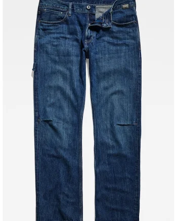 Blugi bootcut Lenney, Albastru inchis