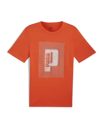 Tricou cu logo, Portocaliu mandarina
