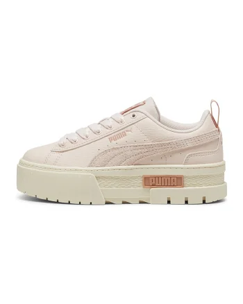 Pantofi sport flatform Mayze Dusty Summer, Roz pastel/Crem