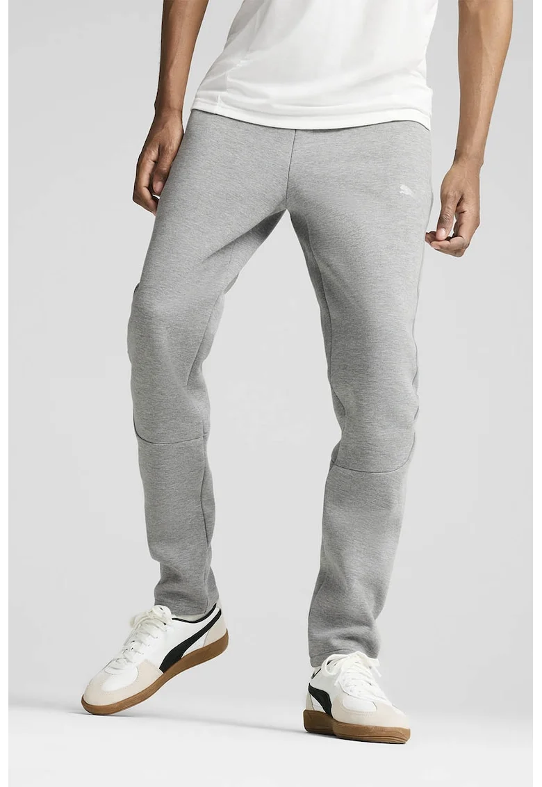 Pantaloni de trening cu buzunare laterale Evostrype dryCELL, Gri deschis melange