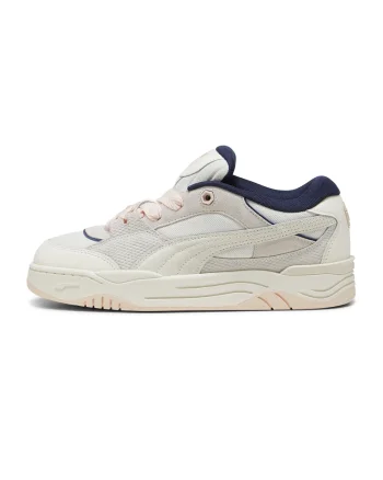 Pantofi sport cu insertii textile 180 Summer, Alb/Grej