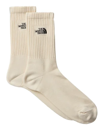 Set de sosete lungi elastice Everyday - 2 perechi, Crem