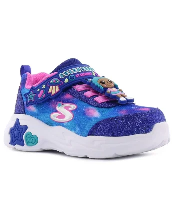 Pantofi sport pentru bebeluși  Snuggle Sneaks - Skech Squad bleumarin Mărime:, Albastru inchis