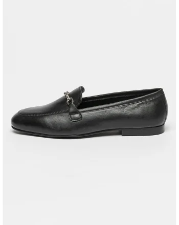 Pantofi loafer din piele Catareena, Negru