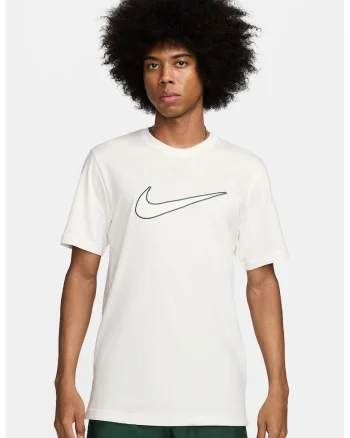 Tricou cu imprimeu logo, Alb