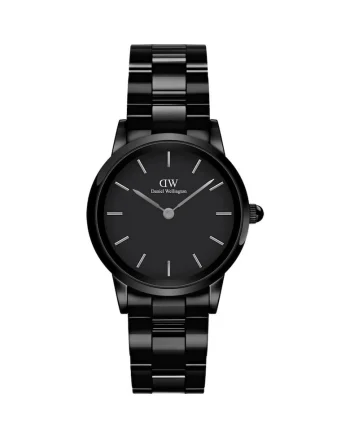 Ceas unisex,  Inox, Negru