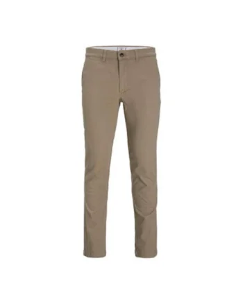 Pantaloni barbati,  300893975, Bumbac, Bej, Bej