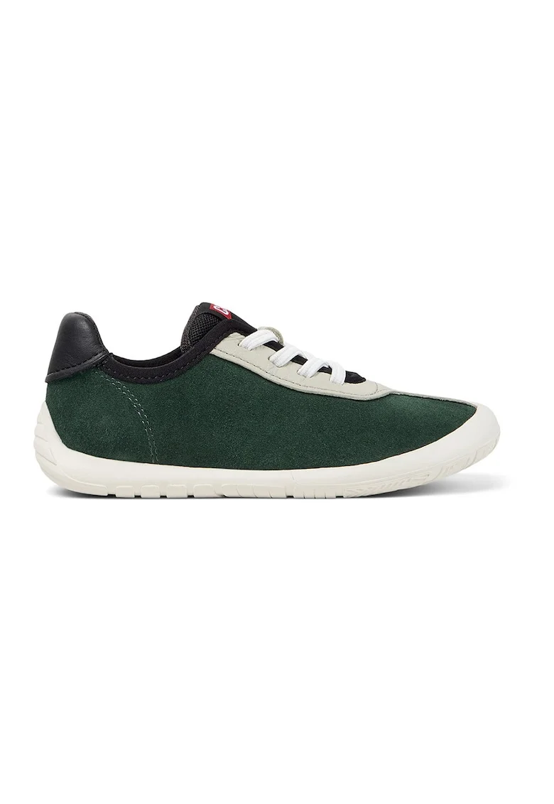 Pantofi sport cu model colorblock si garnituri din material sintetic, Negru/Gri deschis/Verde englez