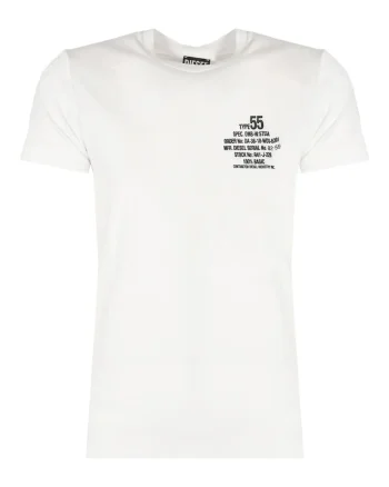 Tricou cu detaliu text T-Diegor,