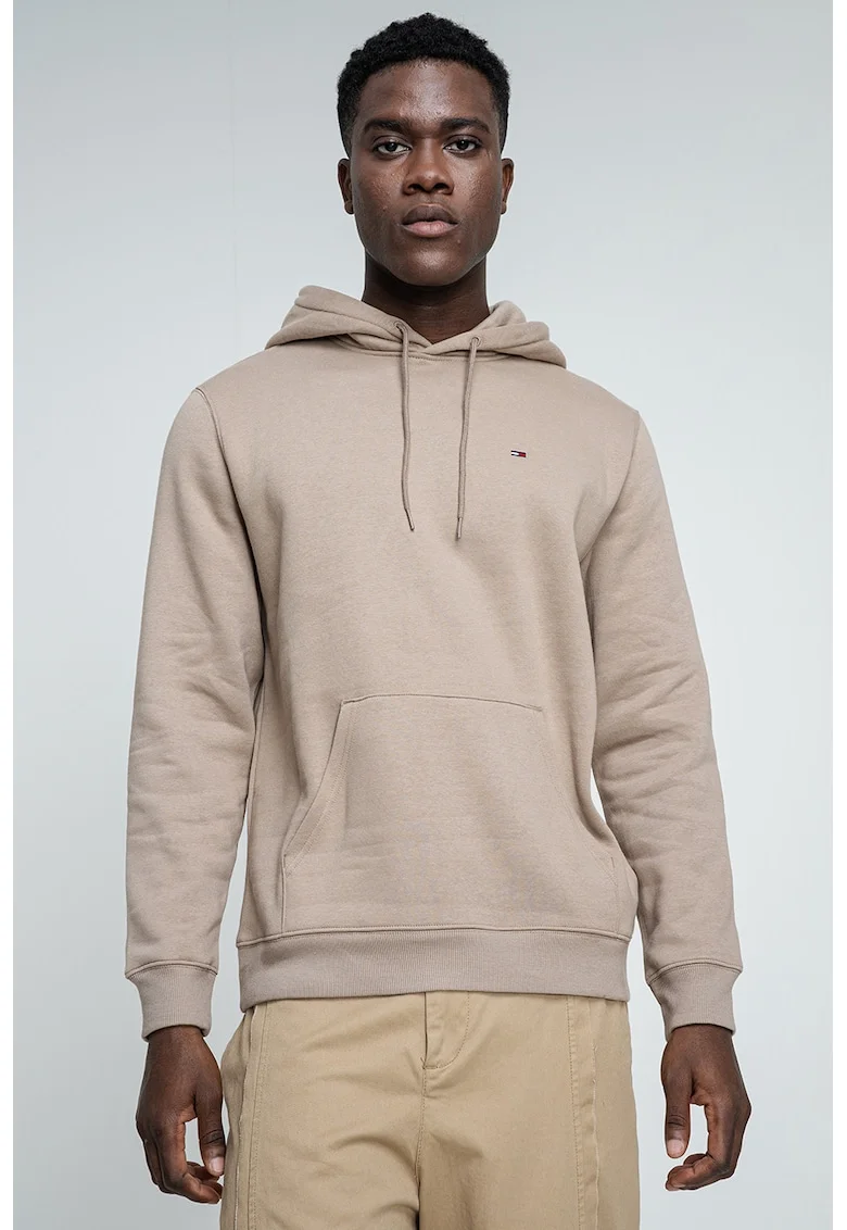 Hanorac regular fit cu buzunar kangaroo