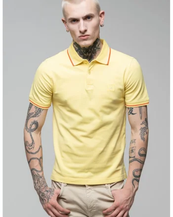 Tricou polo cu logo brodat