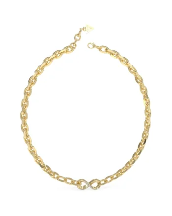 Colier  Endless Dream infinit si cristale JUBN03274JWYGT-U, Auriu