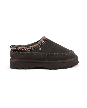 Papuci de piele intoarsa, Negru stins