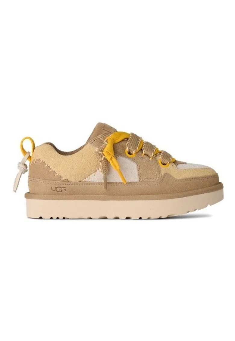 Pantofi sport dama  Lo Lowmel Biarritz, Piele naturala, Caramel, Caramel