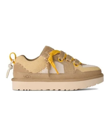 Pantofi sport dama  Lo Lowmel Biarritz, Piele naturala, Caramel, Caramel