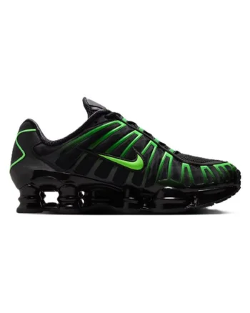 Pantofi sport barbati  NIKE SHOX TL, Sintetic, Negru,