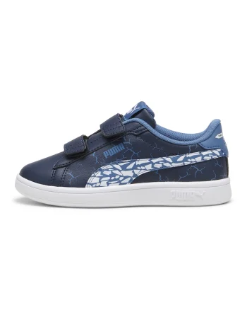Pantofi sport cu inchidere velcro si imprimeu Smash 3.0 L Icy