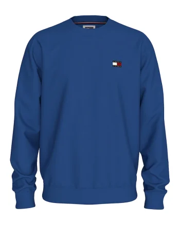 Bluza de trening cu decolteu la baza gatului si logo