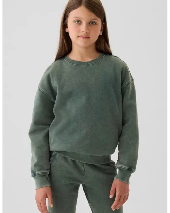 Bluza de trening cu aspect decolorat