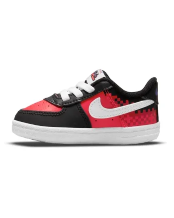 Pantofi sport de piele si piele ecologica Force 1 Crib SE