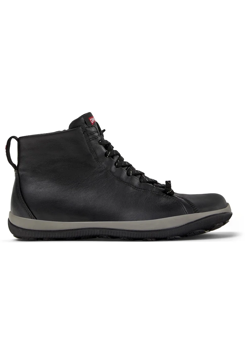 Ghete din piele Peu Pista GM 1215, Negru/Gri deschis