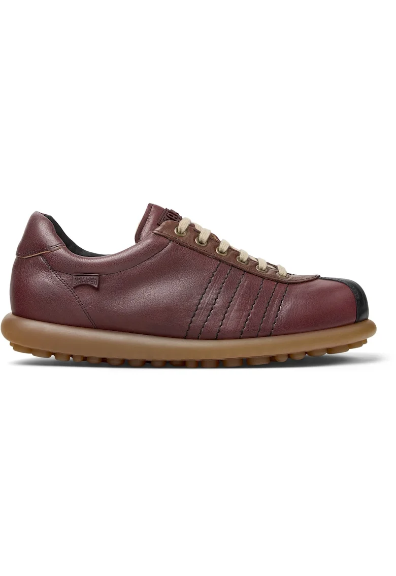 Pantofi sport din piele Pelotas Ariel, Visiniu