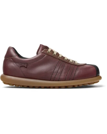 Pantofi sport din piele Pelotas Ariel, Visiniu