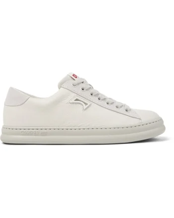 Pantofi sport Runner Four de piele, Crem