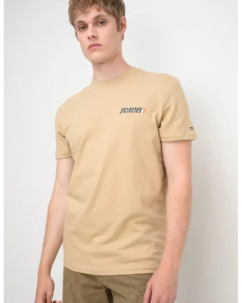 Tricou regular-fit cu decolteu la baza gatului, Alb/Albastru ultramarin/Bej