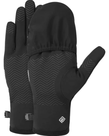 Manusi alergare  Wind-Block Convertible FW 2025-Negru-L