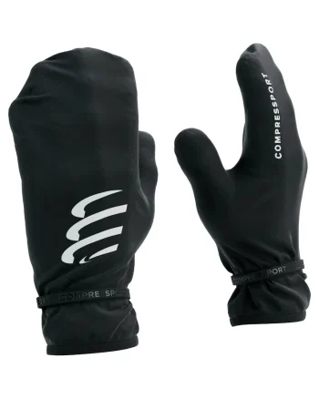 Manusi impermeabile alergare  Hurricane 10/10 FW 2025-Negru-XL/XXL