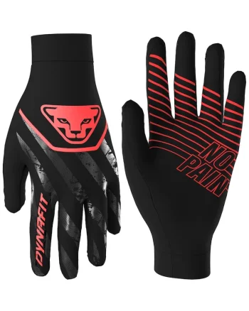 Manusi alergare  Trail Reflective-Negru/Roz-XL