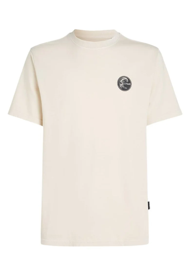 Tricou barbatesc  O'Riginals, grafic anii '70, regular fit, bej, bumbac,