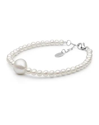 Bratara argint cu perle naturale - Noblesse