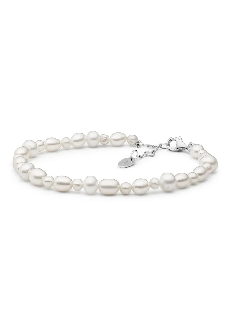 Bratara argint cu perle naturale - Daphné