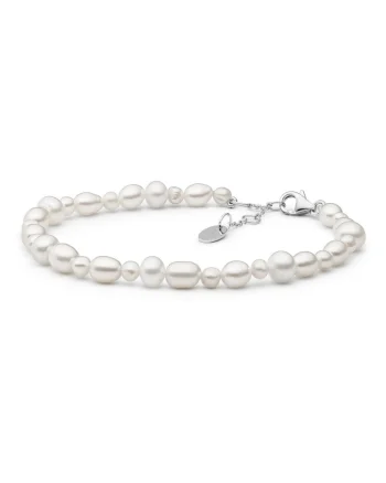 Bratara argint cu perle naturale - Daphné