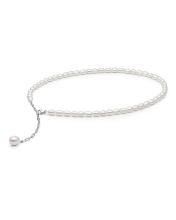 Colier argint cu perle naturale - Sublime