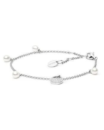Bratara argint cu perle naturale si zirconia - Charm