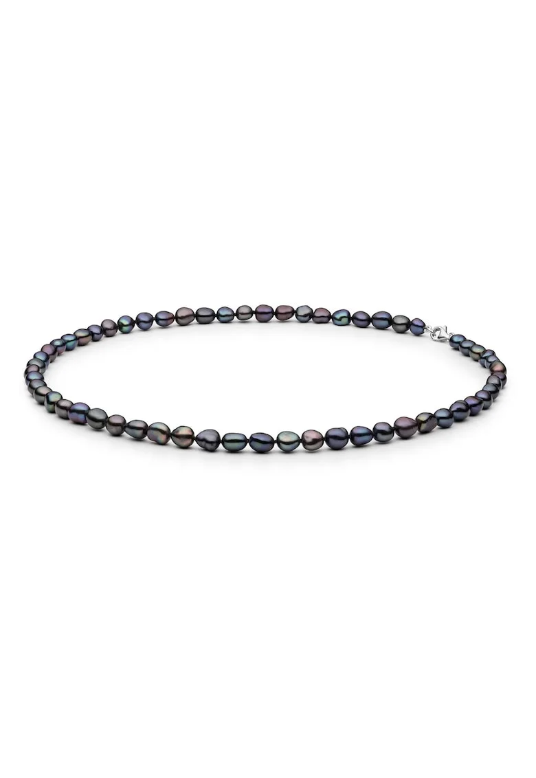 Colier argint cu perle naturale baroque - Místico
