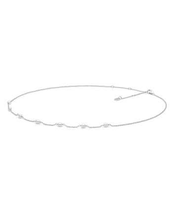 Colier argint cu perle naturale - Margo