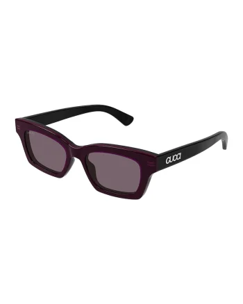 Ochelari de soare cat-eye cu lentile uni, Violet