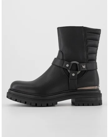 Ghete de piele ecologica, Negru