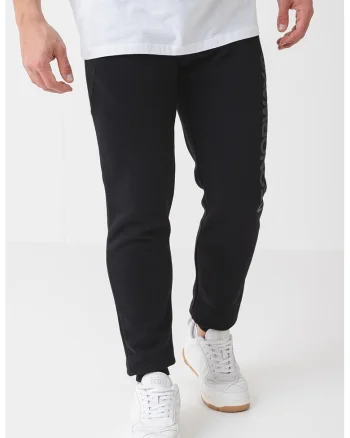 Pantaloni de trening de bumbac Miley, Negru