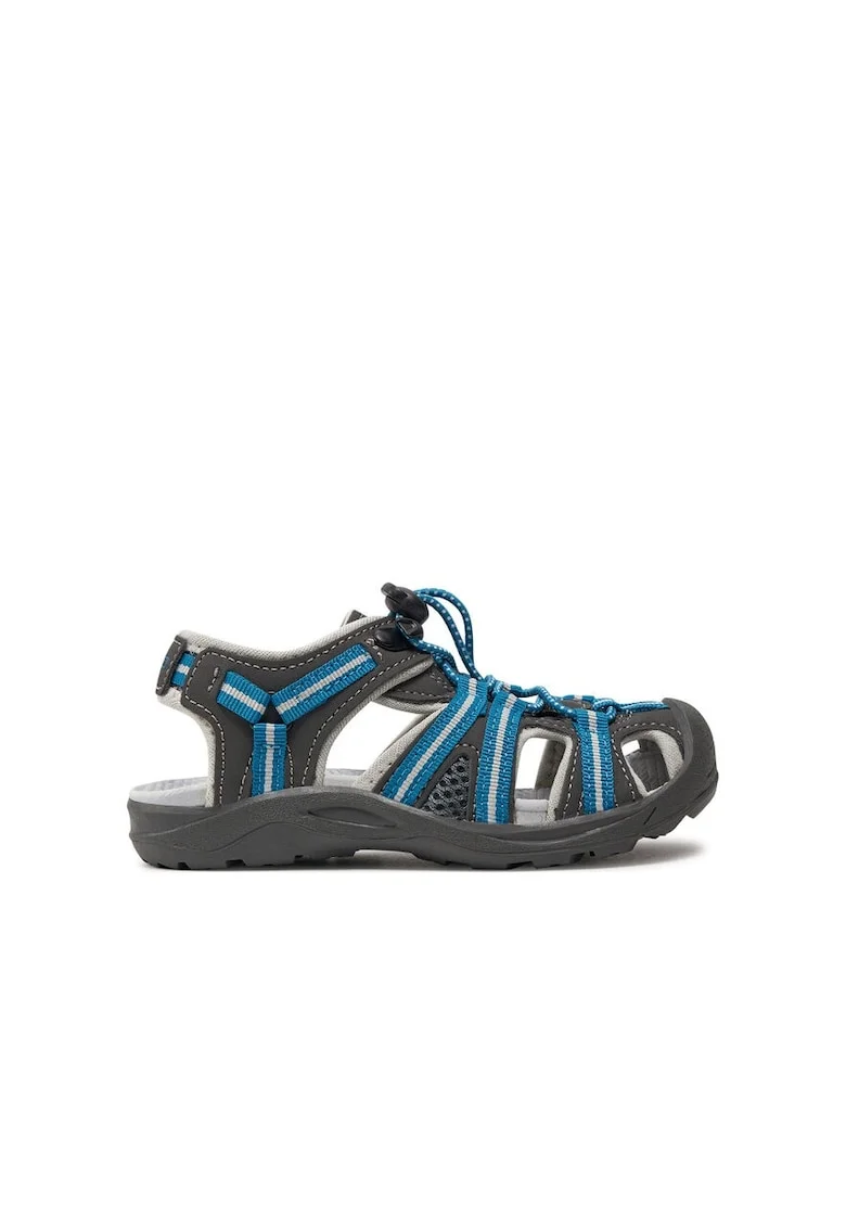 Sandale copii,  303732004, Piele ecologica, Gri