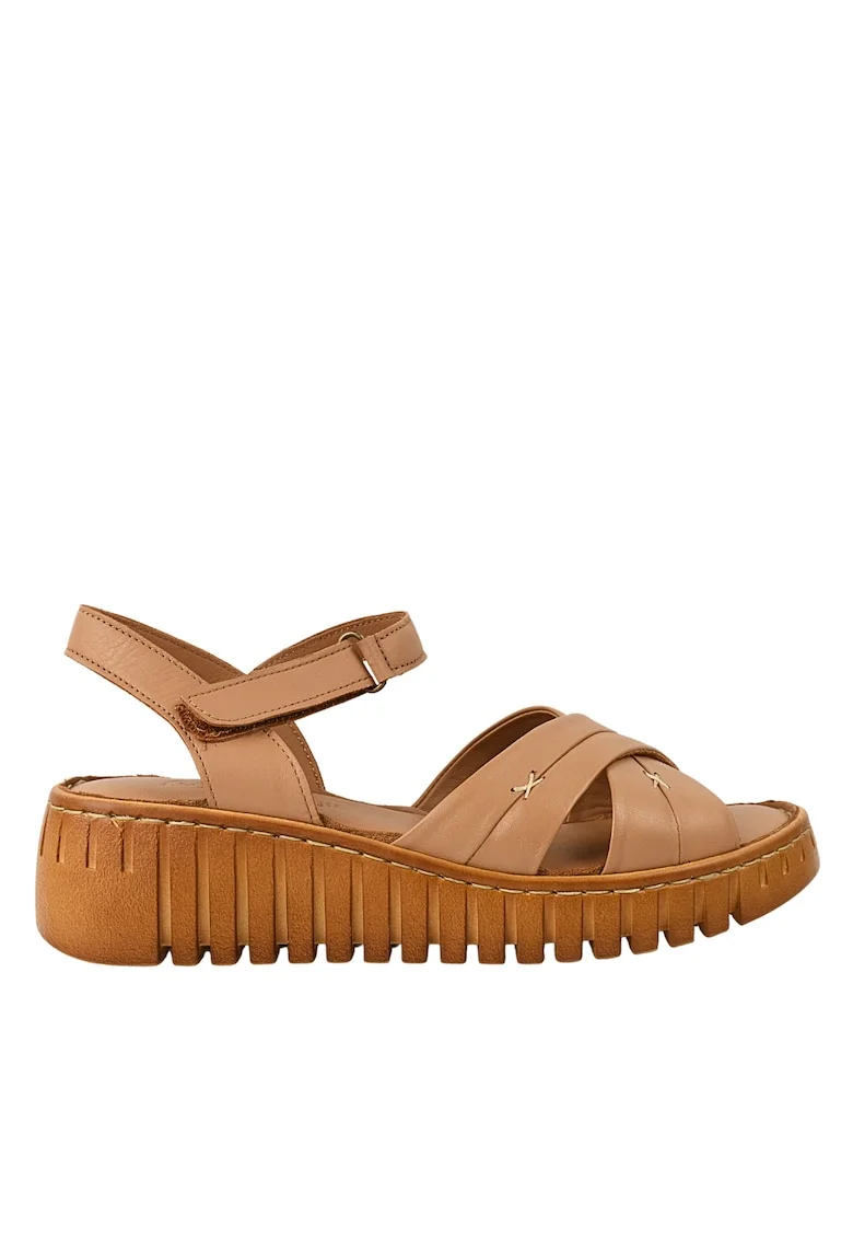 Sandale casual, dama,  D56-05 maro, Maro
