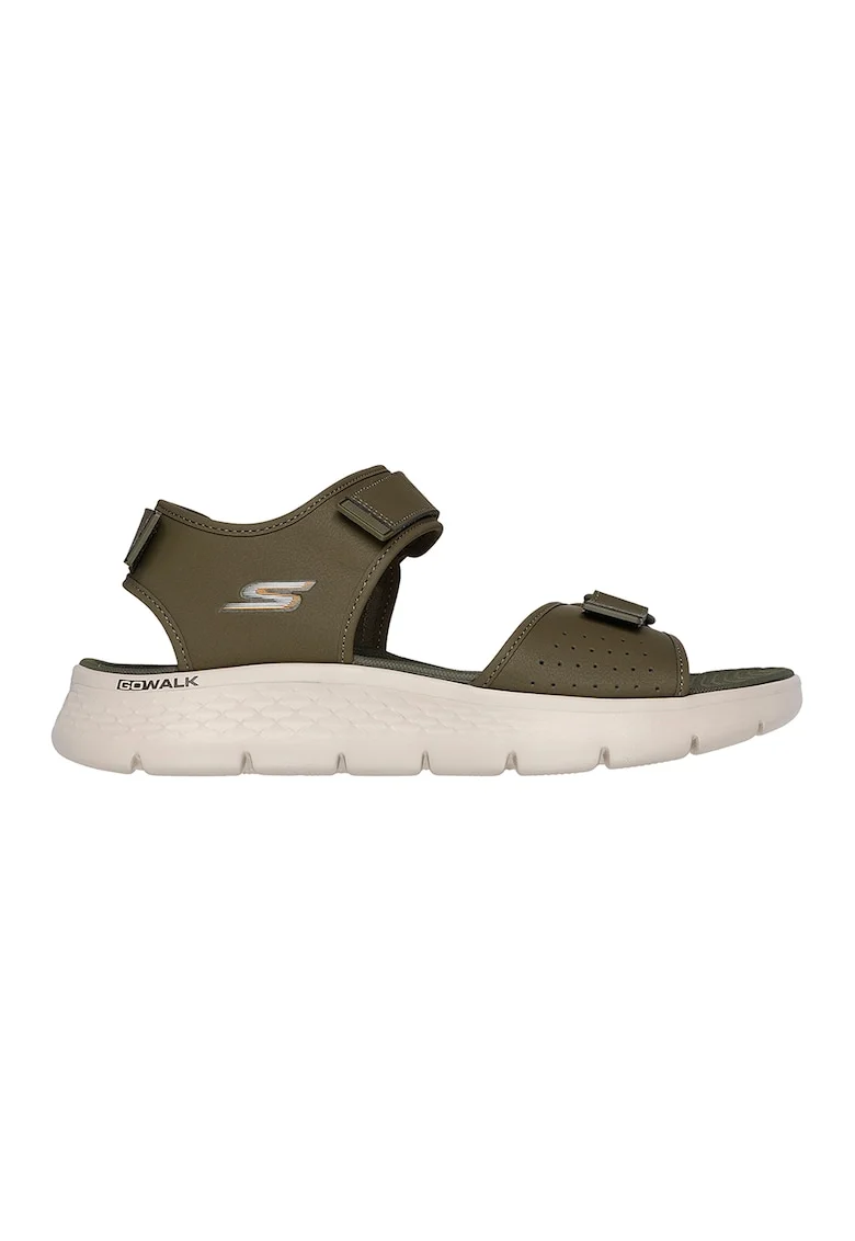 Sandale cu inchidere velcro Go Walk, Verde masliniu