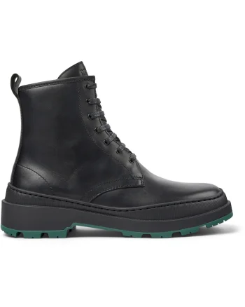 Bocanci de piele Brutus Trek 1303, Negru
