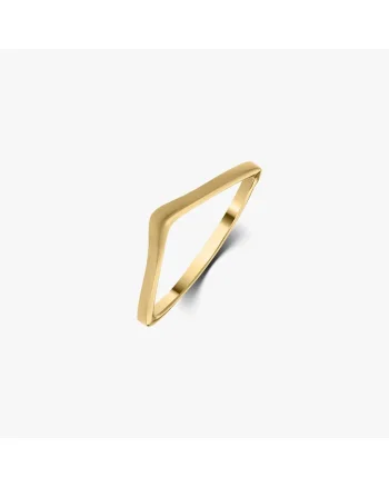 Inel din aur Simple V of Gold