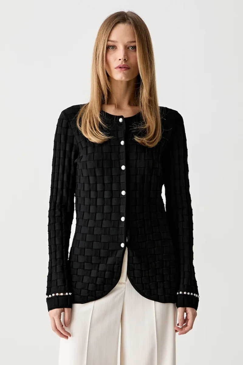 Karl Lagerfeld cardigan pentru femei cu vâscoză